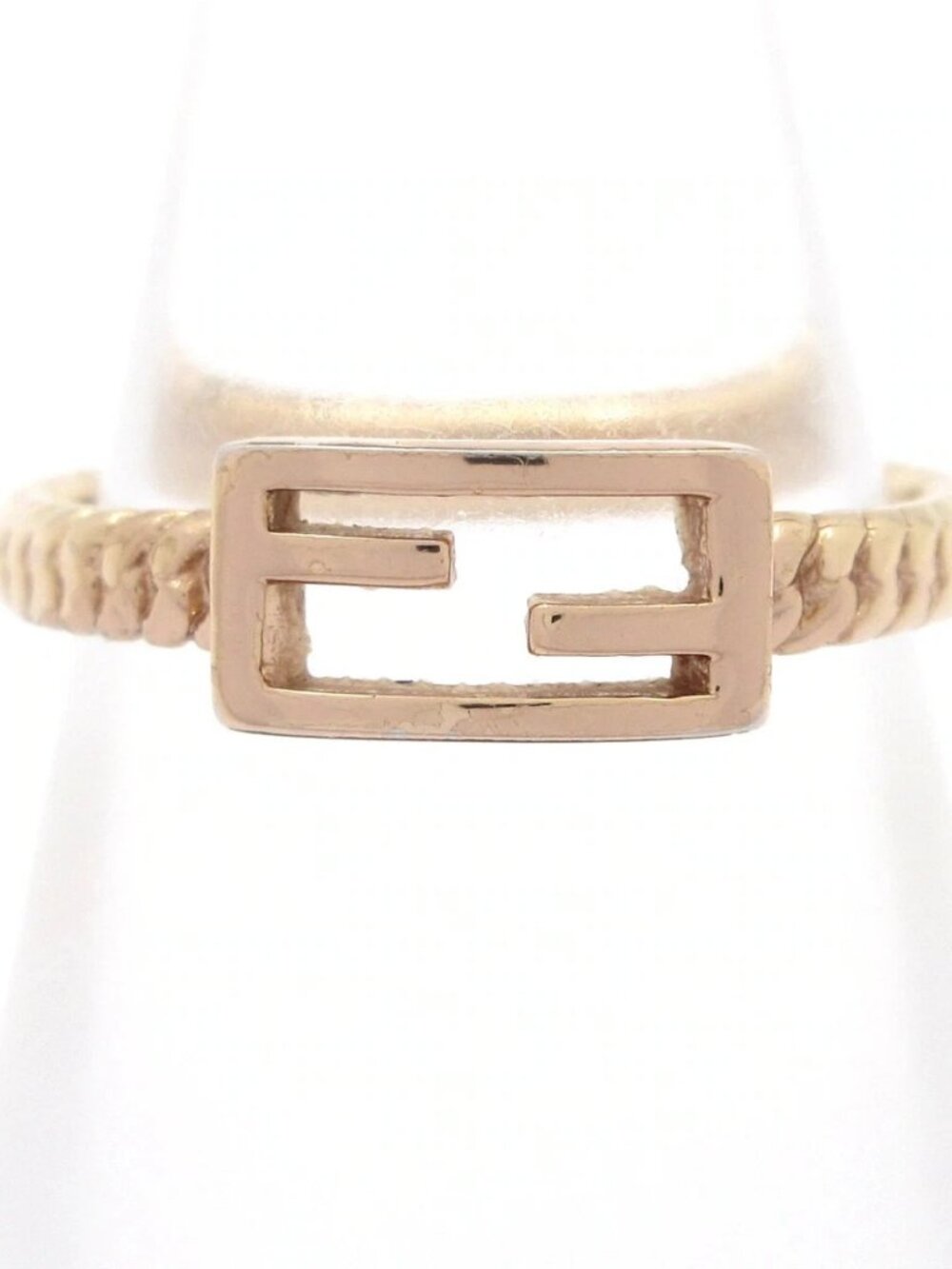 FENDI Gold Hardware 1***** Ring #5 3/8